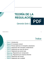 TeoRegulacion GSoto 2013 Partes 1 - 4