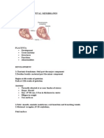 PLACENTA AND FETAL MEMBRANE DEVELOPMENT AND FUNCTIONS