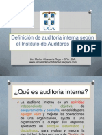 Qué es auditoria interna