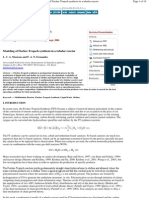 Modeling of Fischer-Tropsch synthesis in a tubular reactor