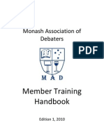 MAD Training Handbook 2010