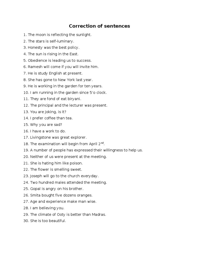 sentence-correction-pdf