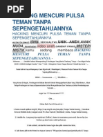 Download Hacking Mencuri Pulsa Teman Tanpa Sepengetahuannya by mbahseuret SN146260636 doc pdf