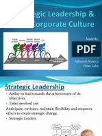 Strategic Leadership & Corporate Culture