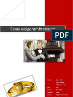 Essay Weigerambtenaren