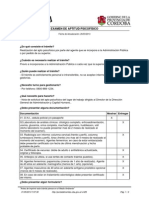 Examen de Aptitud Psicofísico