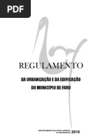 AP Regulamento Urbanizacao e Edificacao FARO