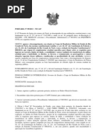 PORTARIA Nº 09 PL REGULAMENTAÇÃO PROFISSÃO  CORPO BOMBLEIROS