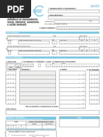 Modello F24 Avvertenze