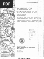 Download Manual of Standards for Blood Collection Units in the Philippines by Gerald John Paz SN146302888 doc pdf
