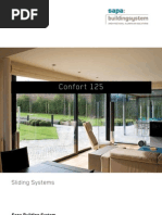 Download Confort 125 - aluminium sliding doors - Sapa Building System by Sapa Building System SN146309253 doc pdf