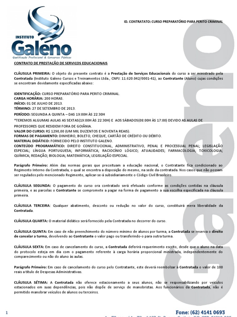 Instituto Galeno :: Preparatório para Concursos