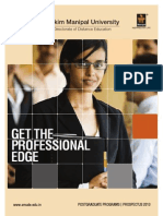 Get The Professional Edge: WWW - Smude.edu - in Postgraduate Programs Prospectus 2013