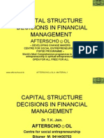 Capital Structure Decisions in Financial Management 7 November