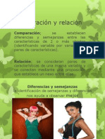 Comparacion y Relacion