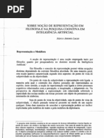 Sobre a noção de representação