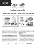 Download Aquasafe Maximus II Installation Instructions by AquasafeSystems SN146341469 doc pdf