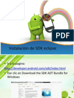 Instalación de SDK eclipse