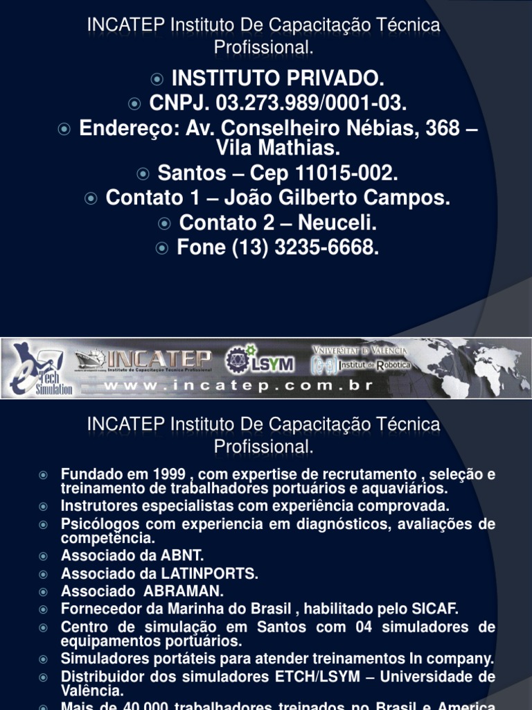 INCATEP - Release Press 2, PDF, Cognição