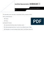 Computer System Data Representation I Learner Notes 1 Unit 2