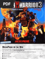 MechWarrior 3 - Pirates Moon - Manual - PC