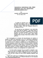 RAQUEL CHANG-RODRIGUEZsobre Los Cronistas Indigenas PDF