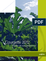 Semences Courgettes Catalogue 2012