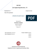 Study of Diffusion