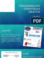 PROGRAMACI�N ORIENTADA A OBJETOS.pptx