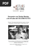 Encuentro Con Nissim Sharim