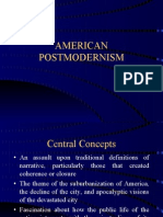 American Postmodernism Power Point