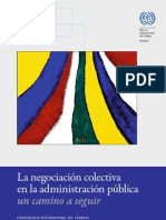 Negociacion Colectiva en Administracion Publica