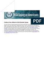 Profiles NSA