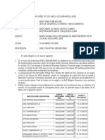 INFORME Nº 010 - INSPECCIONES EN EL PROGRAMA DE MANTENIEMIENTOS DE LOCALES ESCOLARES 2008