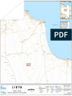 Libya: Tripoli - Sirte General Logistics Planning Map