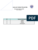 Fixture to Apertura 2009, Sub - 19 Varones