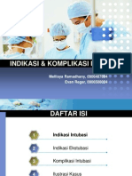 Indikasi Dan Komplikasi Intubasi