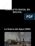 Conflicto Social en Bolivia