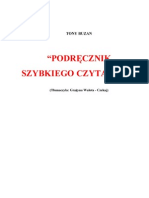 Tony Buzan - Podr Cznik Szybkiego Czytania PDF