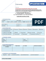 MKU Application Form