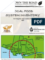 Local Food System Inventory For Kingston and Countryside 2007