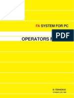 Fanuc FA System For PC Operator