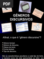 GÊNEROS DISCURSIVOS