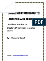 solution manual Communication Circuits  Clarke and Donald T. Hess