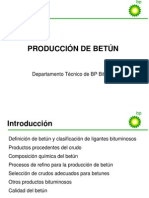 Produccion de Betun