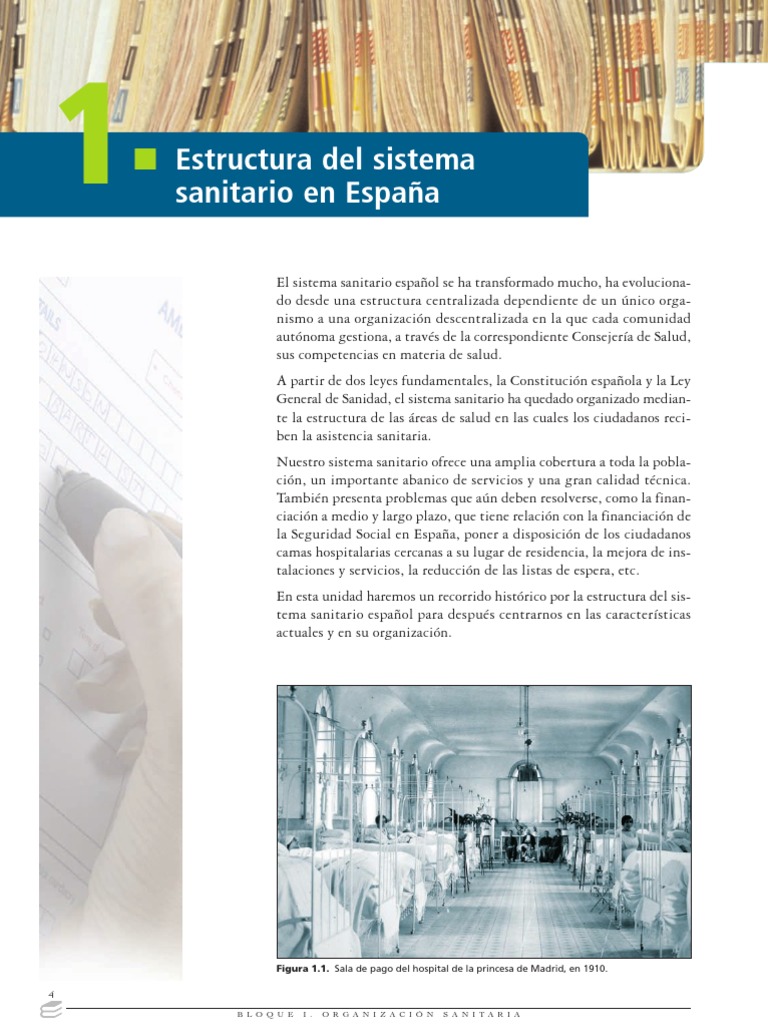 Evolución del Sistema Sanitario Español | PDF | Sistema de salud | Hospital
