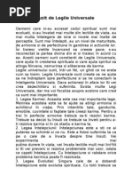 A Trai Calauzit de Legile Universale