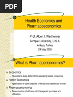 Health Economics&Pharmacoeconomics