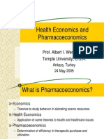 Health Economics&Pharmacoeconomics