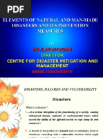 Download Elements of Natural and Man-made Disasters and Its Prevention Measures arumugam Anna University Chennai India1 by deviprasadha SN14649528 doc pdf